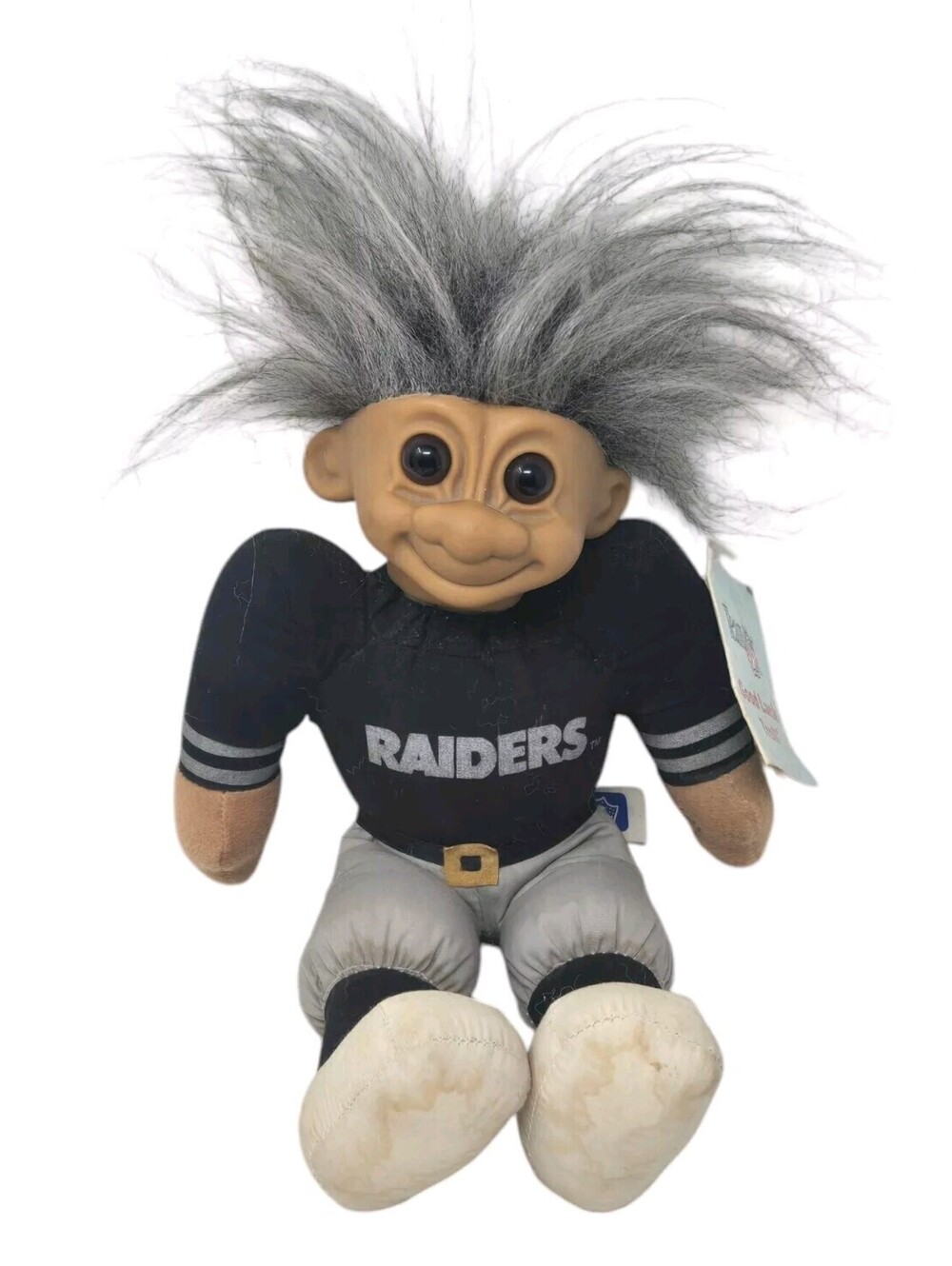Vintage Oakland Raiders Troll Doll RUSS Team NFL LA  W/ Tags